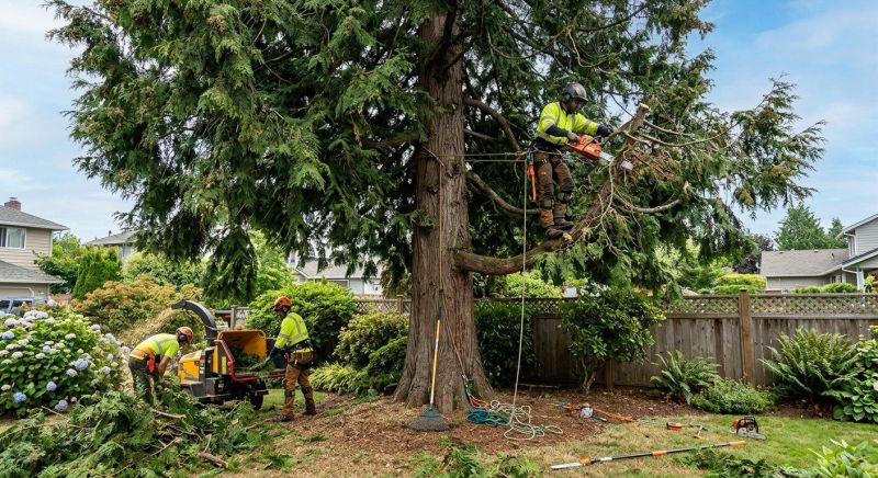Birch Tree Pruning in Doylestown, PA