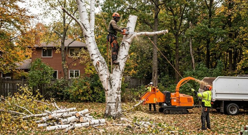 Birch Tree Removal in Pottstown, PA