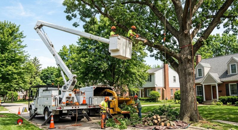 Limb Pruning in Pottstown, PA